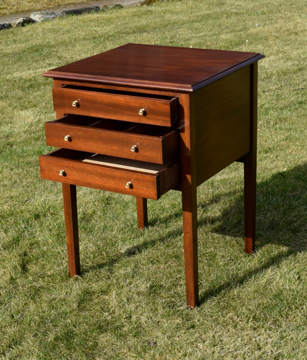 Edwardian Mahogany Chest View X