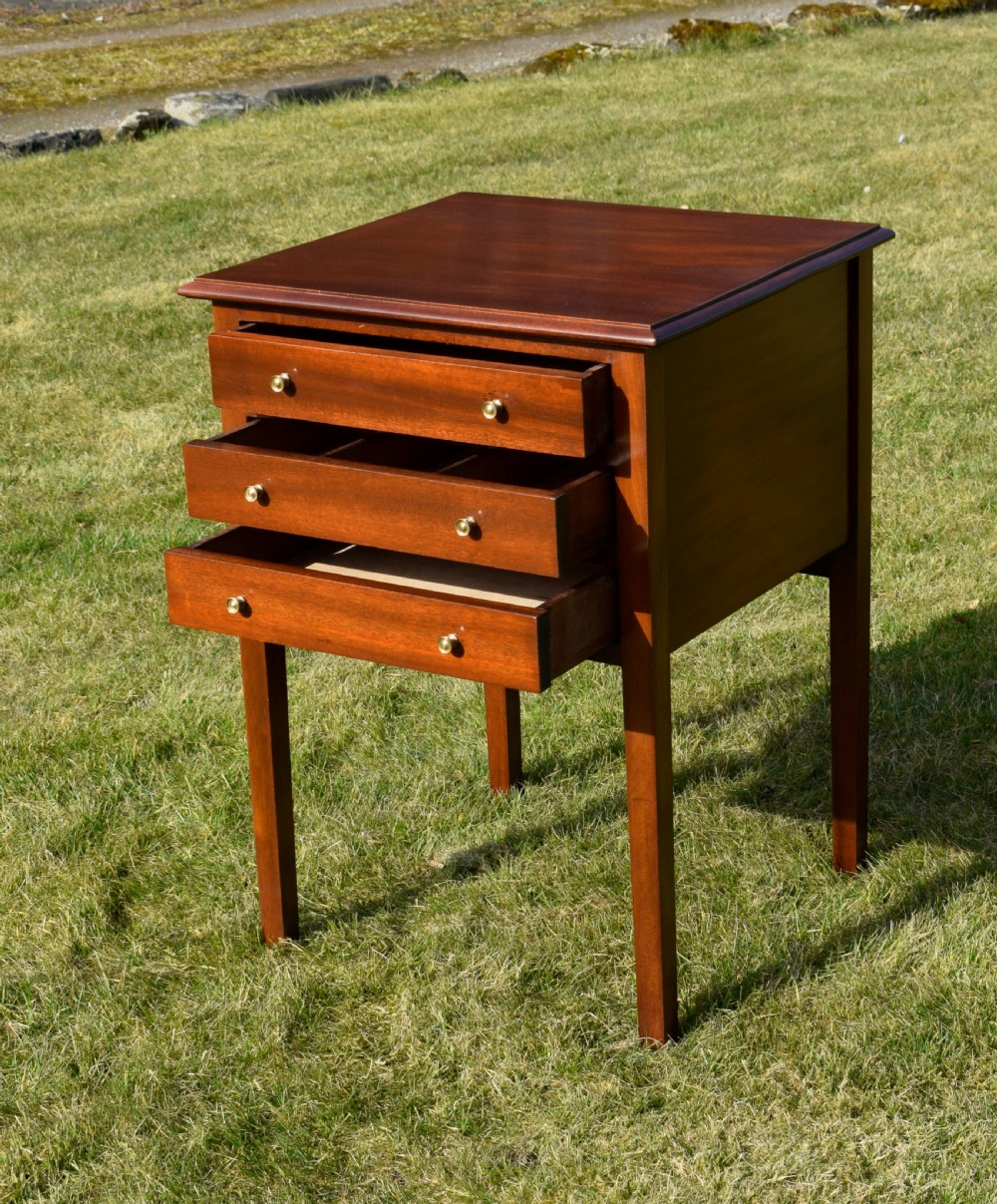 Edwardian Mahogany Chest View XI