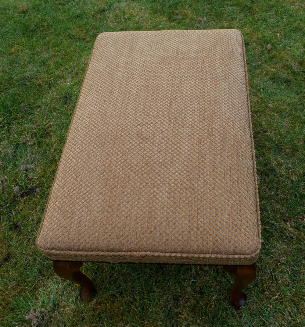 Early 20th Century Upholstered Center Stool View VIII