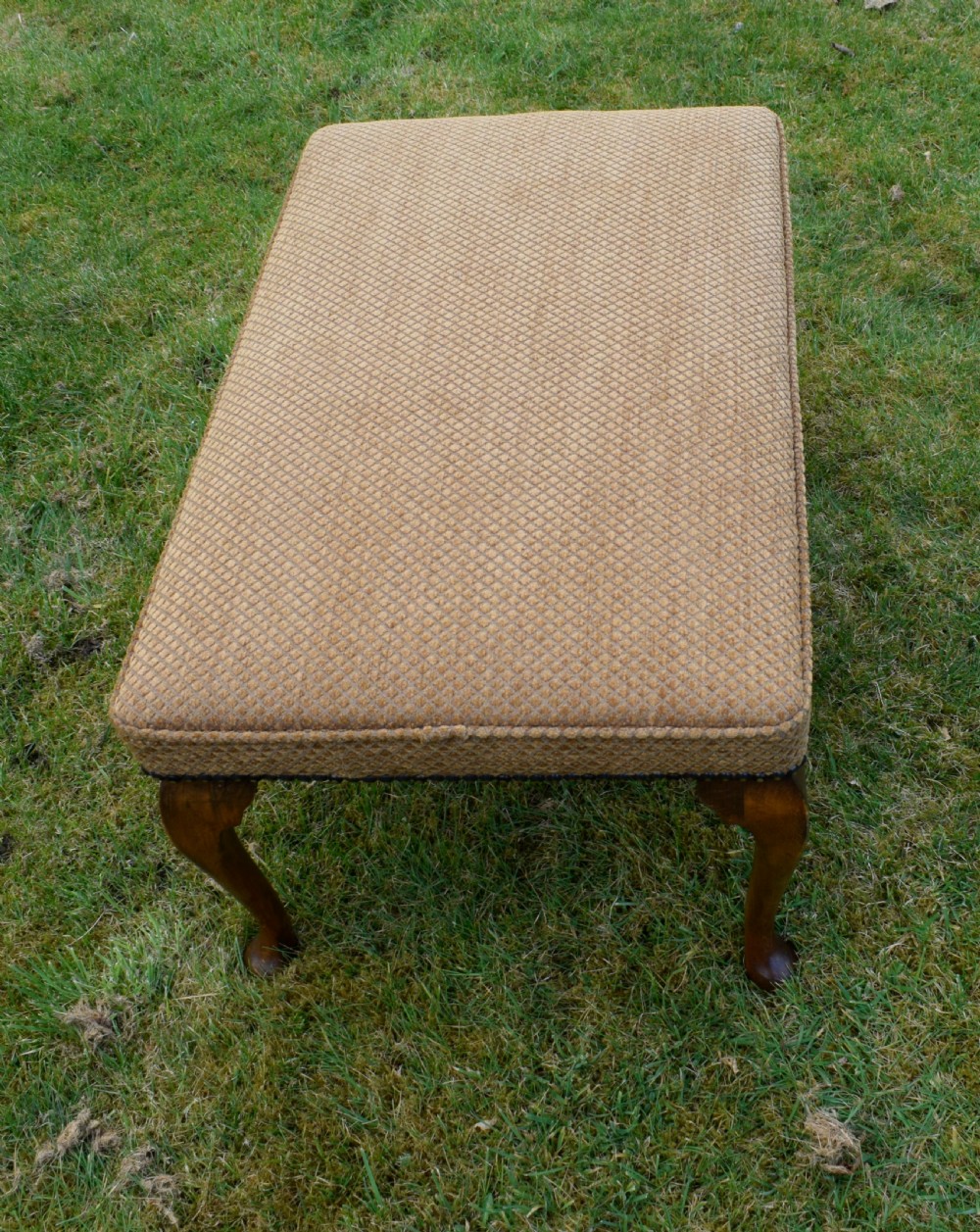 Early 20th Century Upholstered Center Stool View XVIII