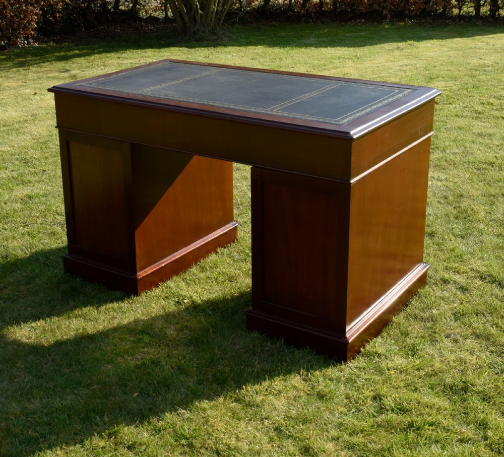 Victorian Pedestal Desk View VIII