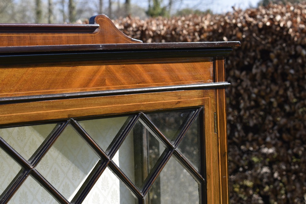 Edwardian Inlaid Display Cabinet View VIII