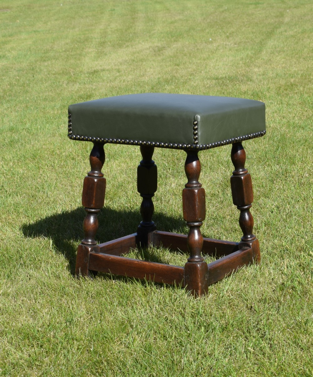 19th Century Oak Joint Stool