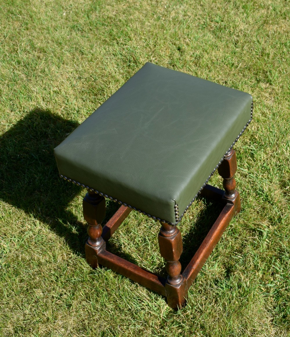 19th Century Oak Joint Stool View VI