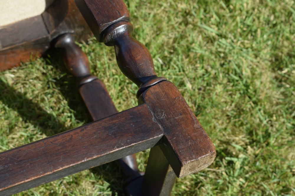 19th Century Oak Joint Stool View VII