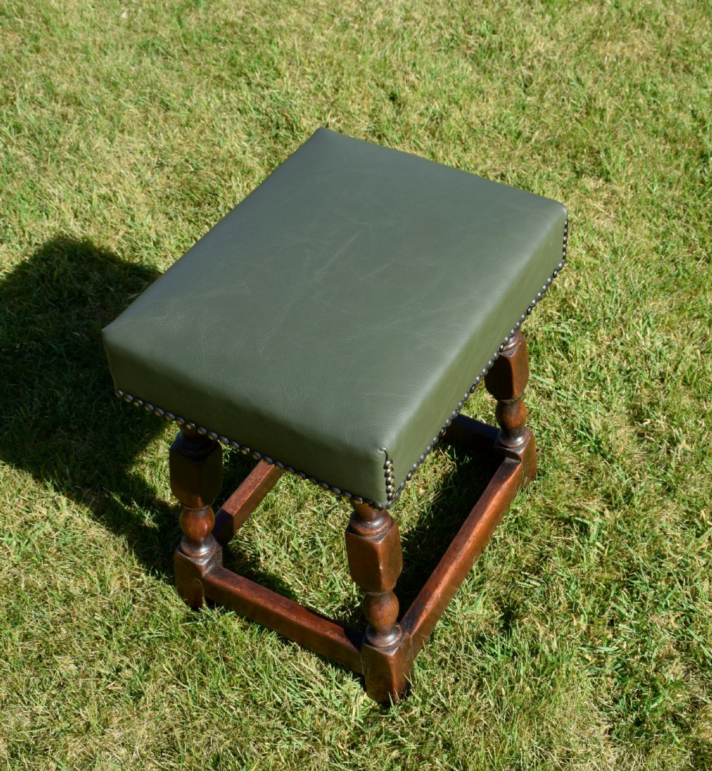 19th Century Oak Joint Stool View XI