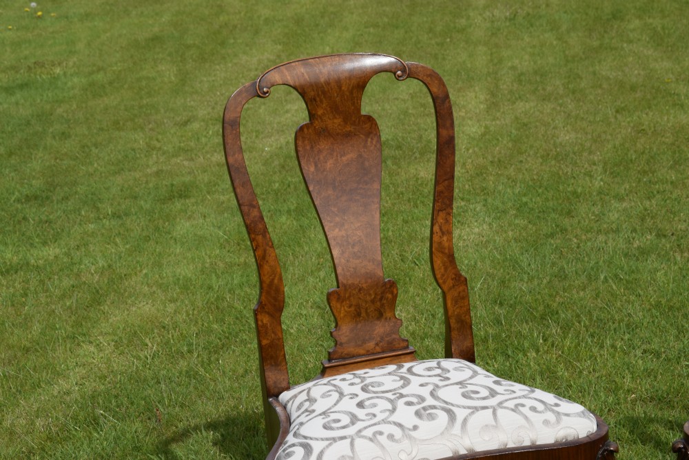 Pair of Quality Walnut Chairs View II