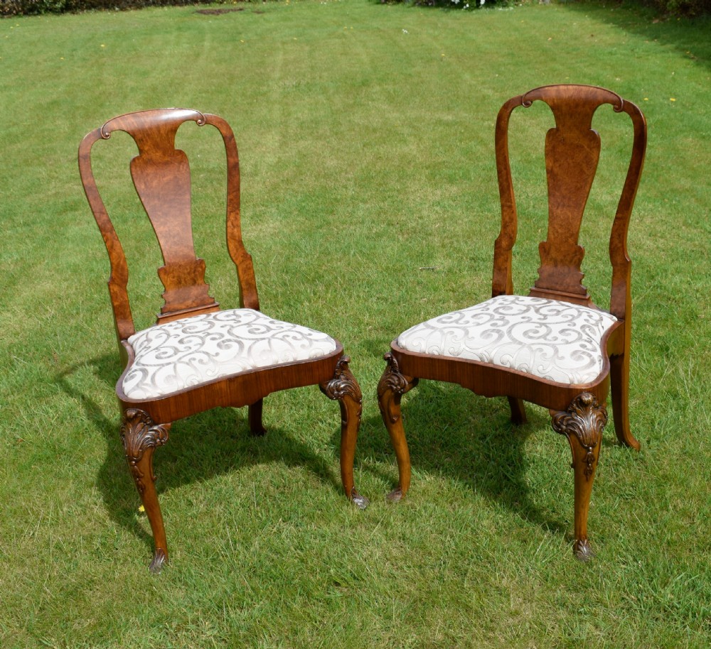 Pair of Quality Walnut Chairs View III