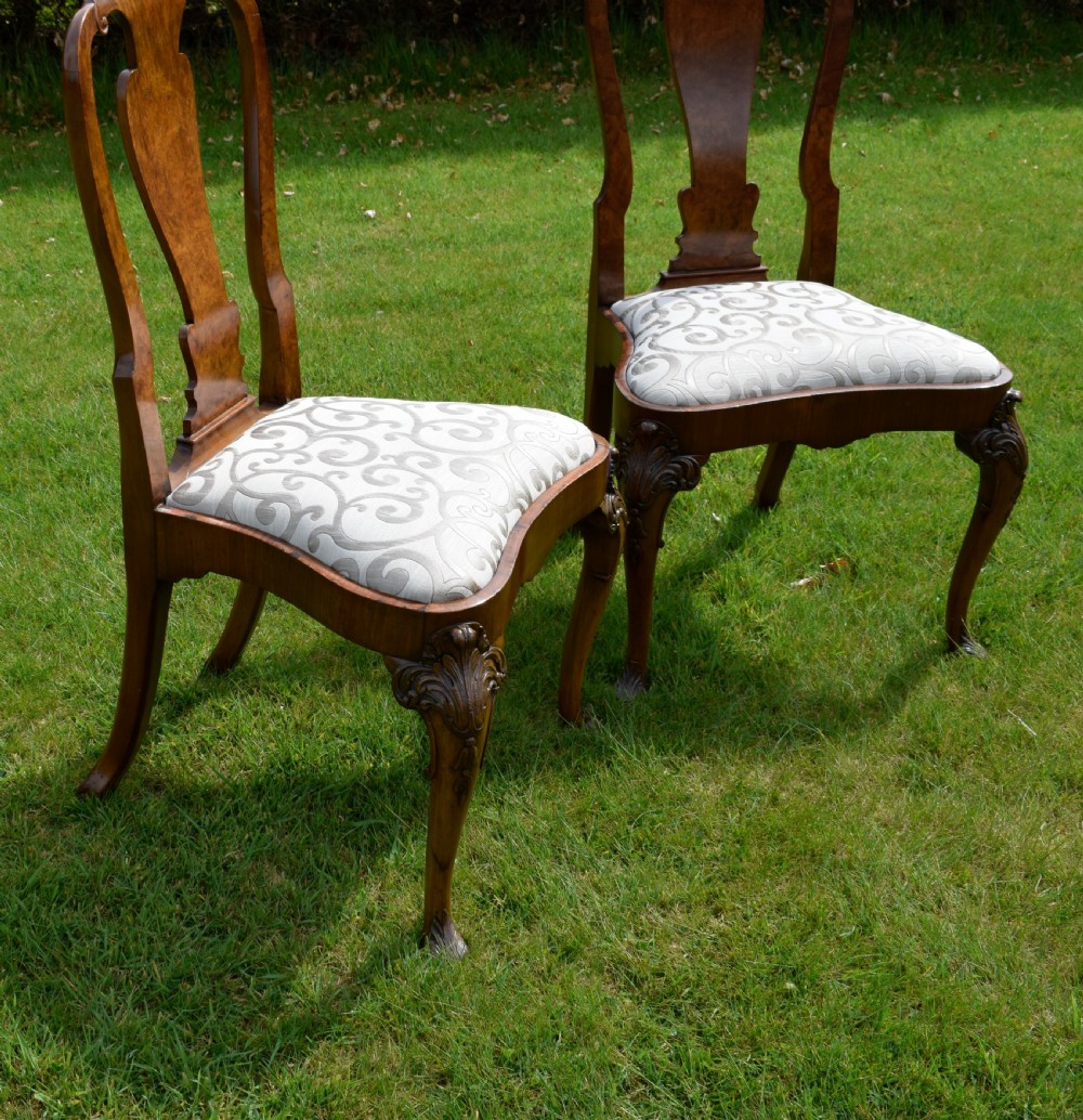 Pair of Quality Walnut Chairs View VI