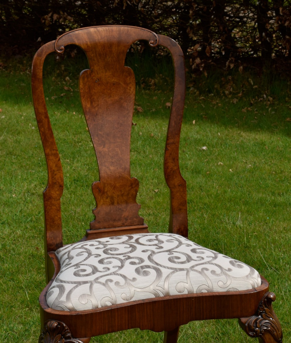 Pair of Quality Walnut Chairs View XIV