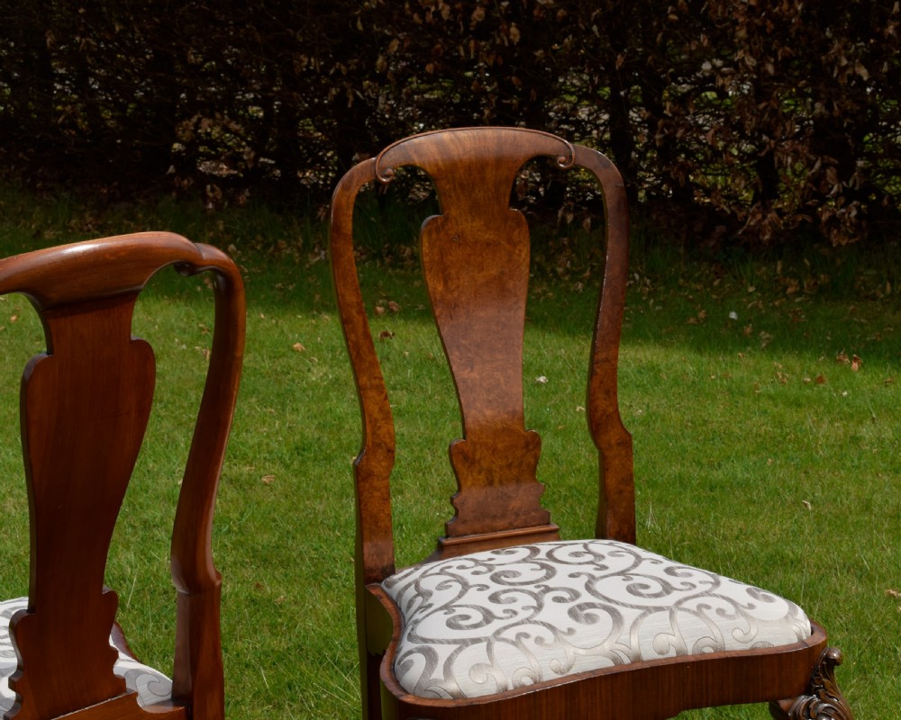 Pair of Quality Walnut Chairs View XVII