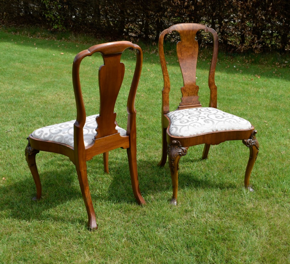 Pair of Quality Walnut Chairs View XVIII