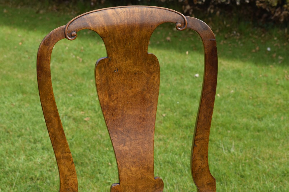 Pair of Quality Walnut Chairs View XIX