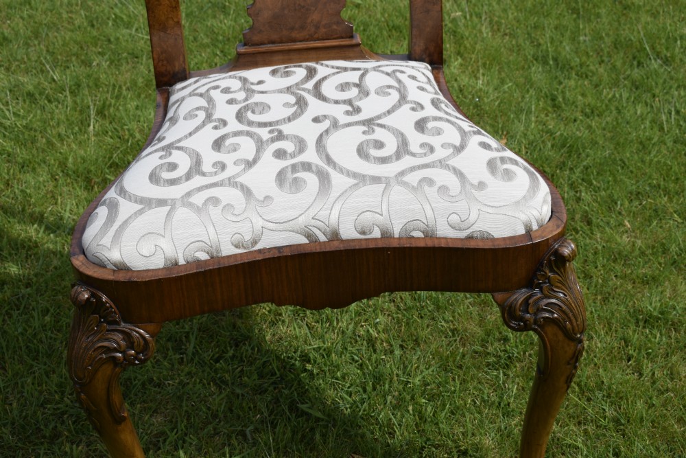 Pair of Quality Walnut Chairs View XXII