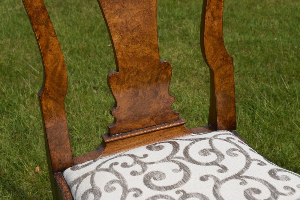 Pair of Quality Walnut Chairs View XXIV