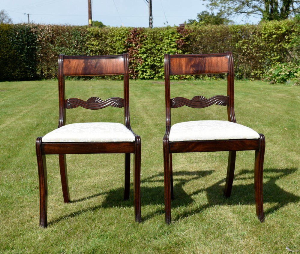 Pair of Regency Chairs