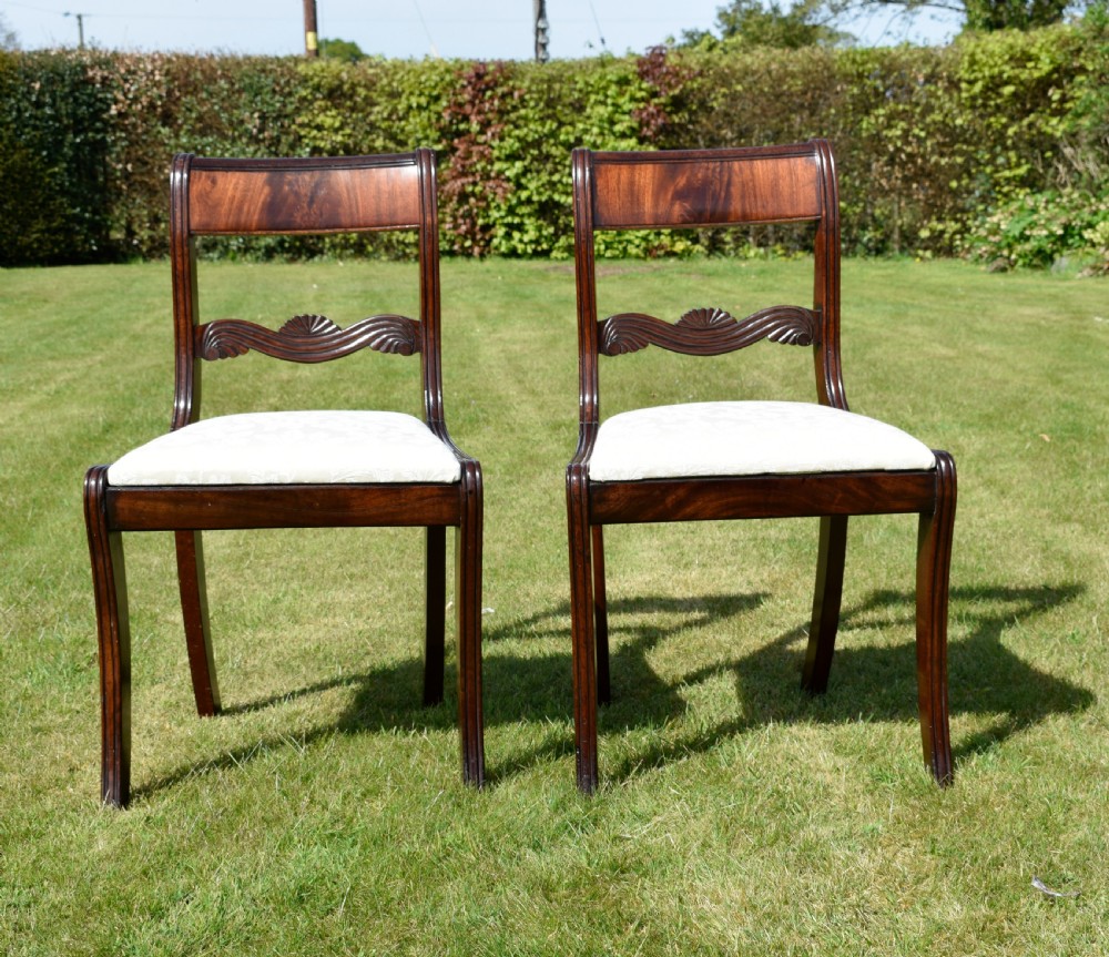 Pair of Regency Chairs View II