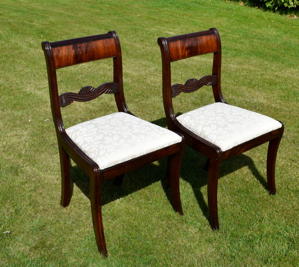 Pair of Regency Chairs View V