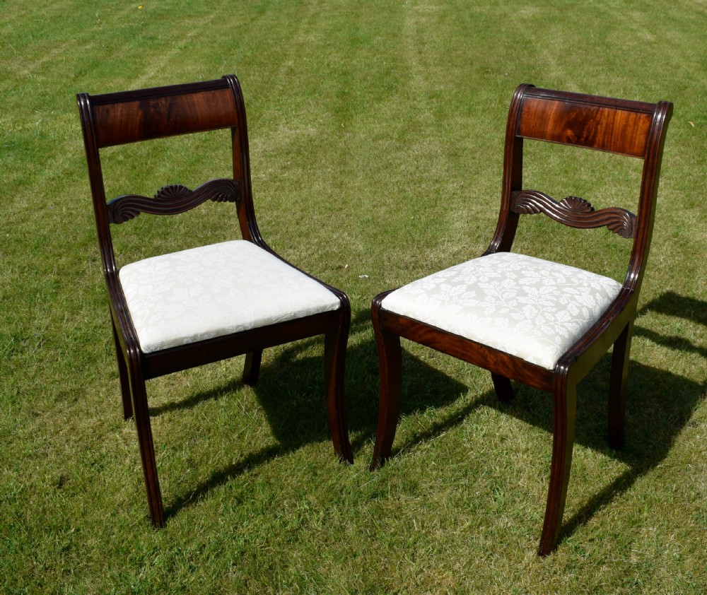 Pair of Regency Chairs View X