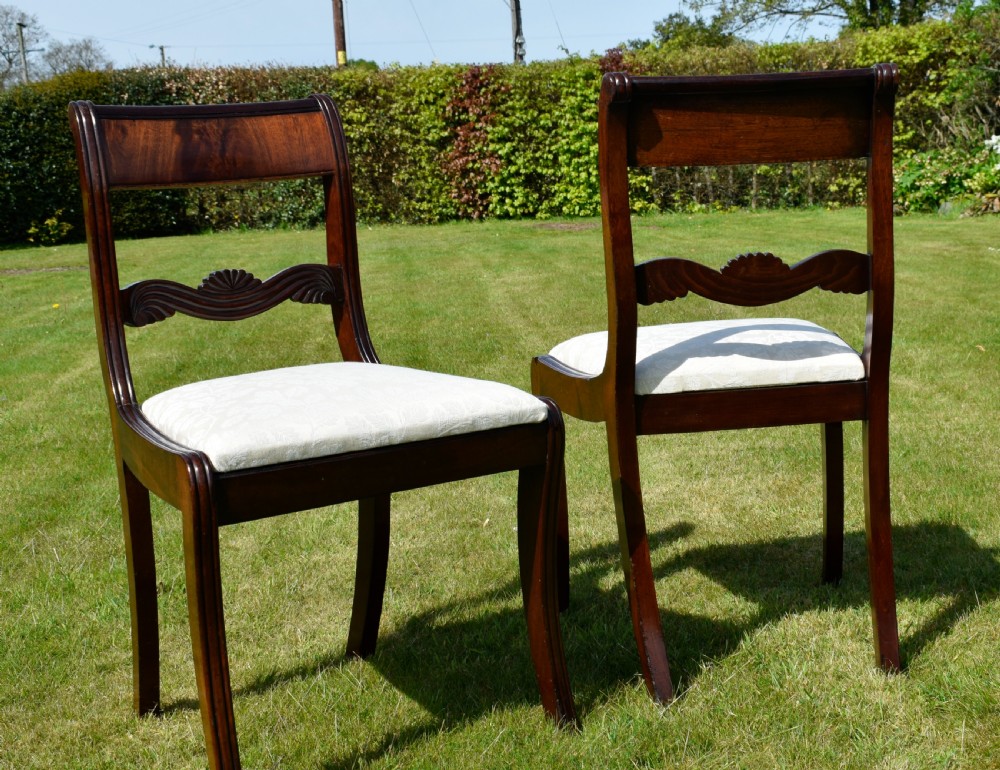 Pair of Regency Chairs View XII