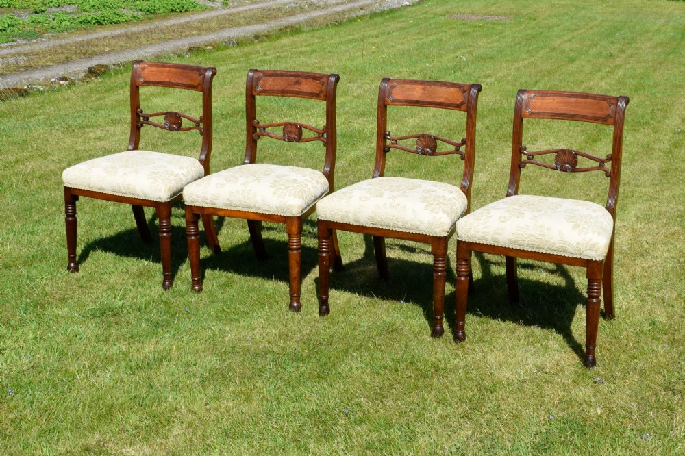4 Regency Dining Chairs View II