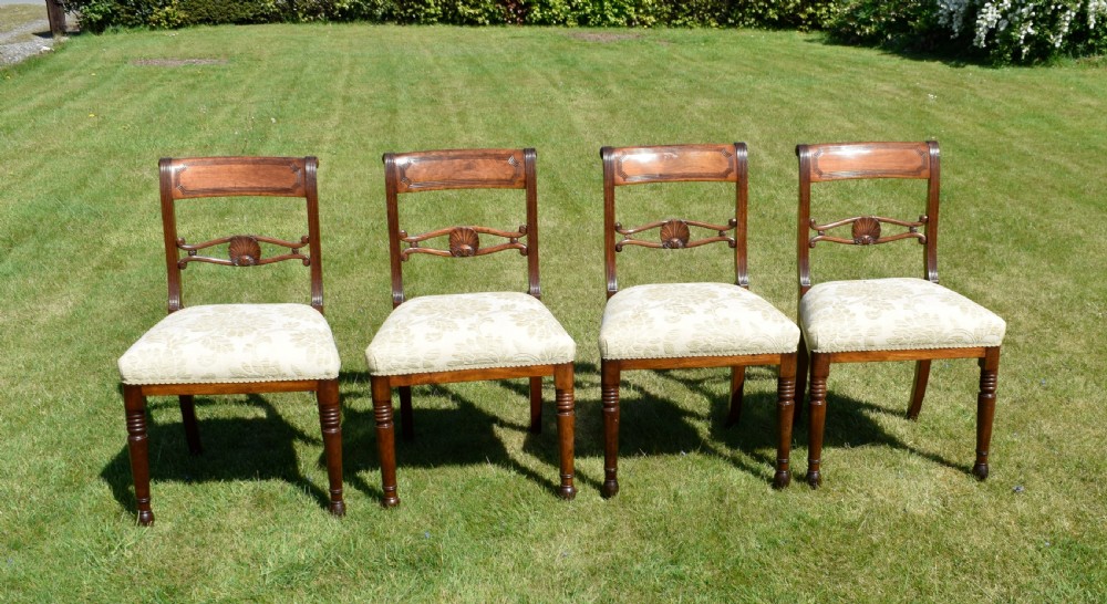 4 Regency Dining Chairs View IV