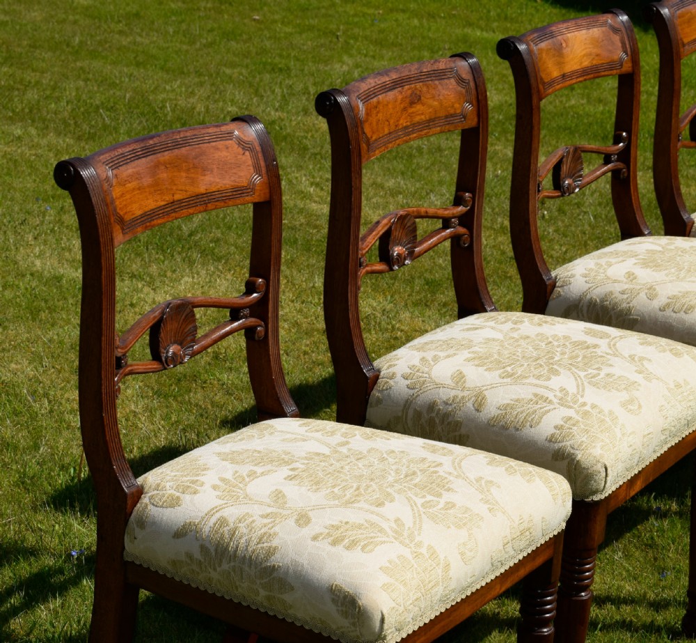 4 Regency Dining Chairs View VII