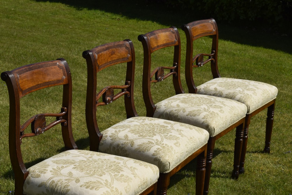 4 Regency Dining Chairs View VIII