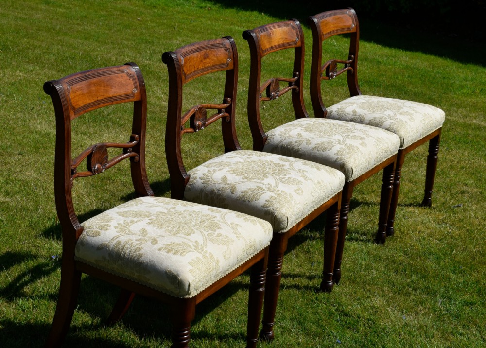 4 Regency Dining Chairs View IX