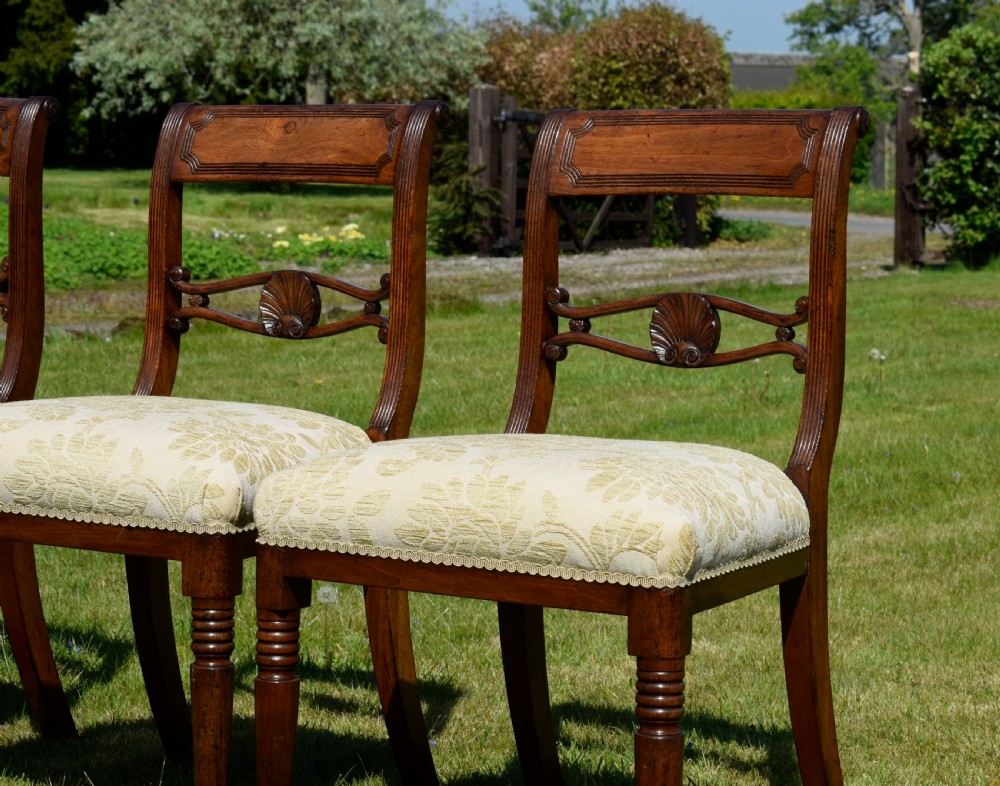 4 Regency Dining Chairs View XV