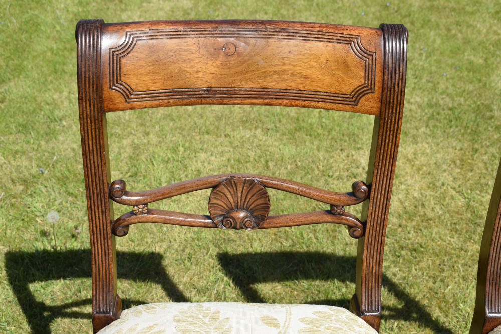 4 Regency Dining Chairs View XVII