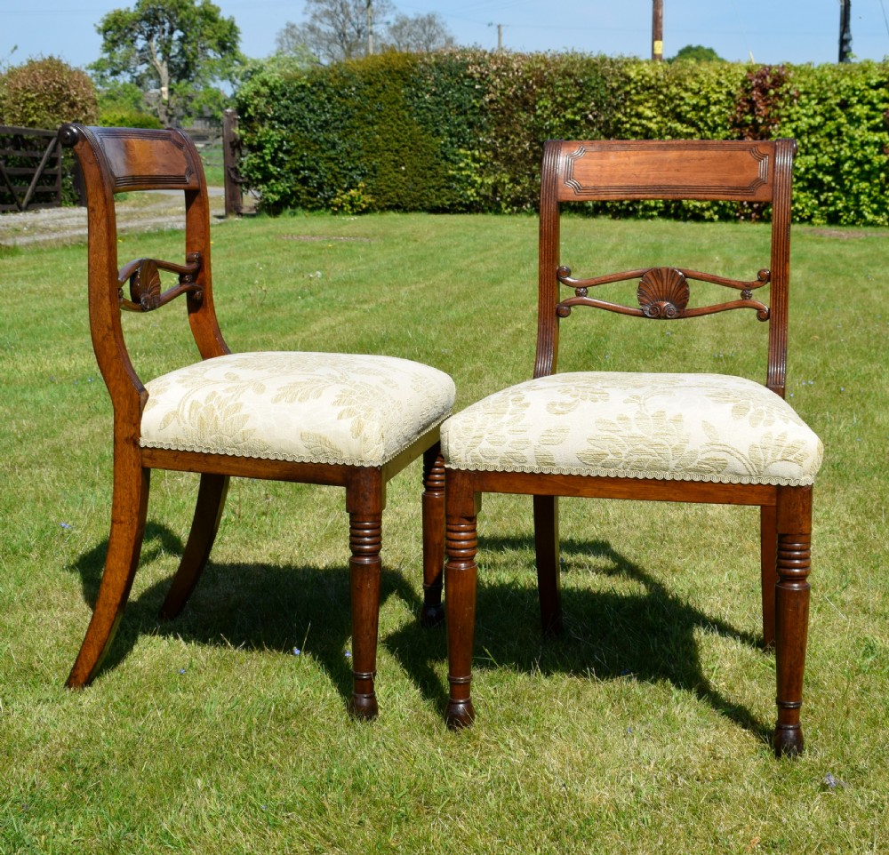4 Regency Dining Chairs View XVIII