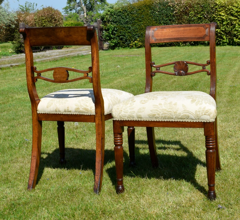 4 Regency Dining Chairs View XIX