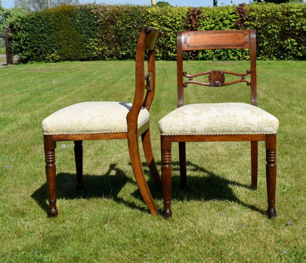 4 Regency Dining Chairs View XX