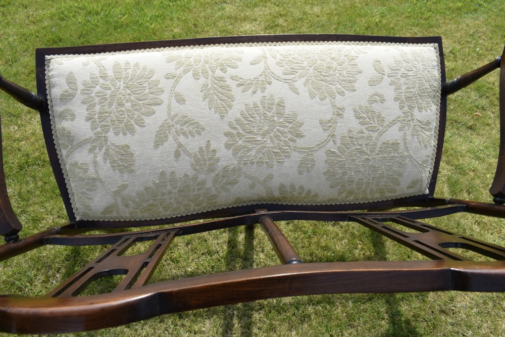 Edwardian  Settee, Couch, Window Seat View XVII
