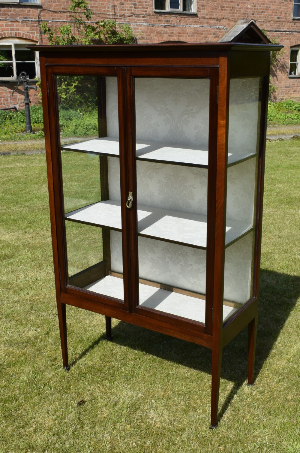 Edwardian Mahogany Display Cabinet  View VIII