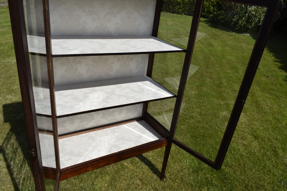 Edwardian Mahogany Display Cabinet  View XII