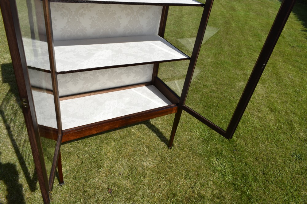 Edwardian Mahogany Display Cabinet  View XIV