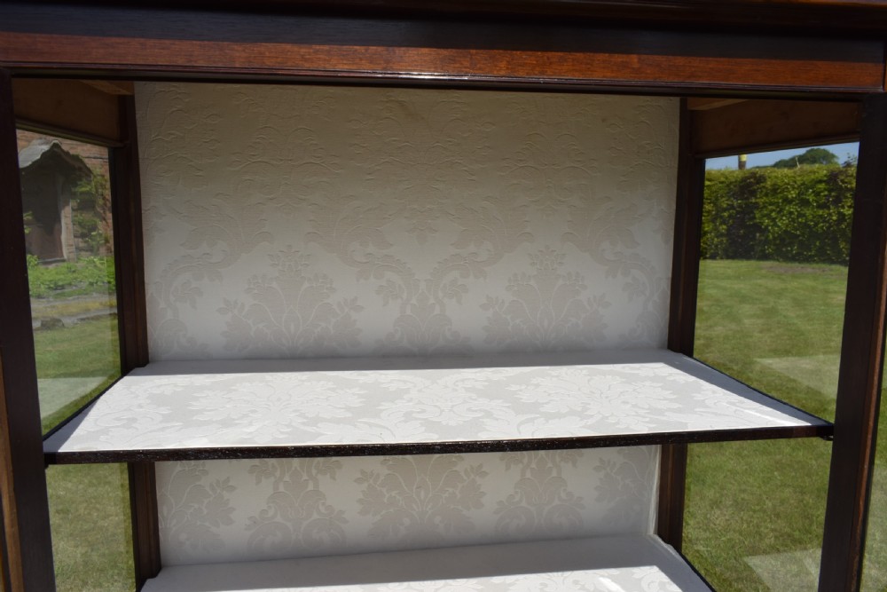 Edwardian Mahogany Display Cabinet  View XVIII