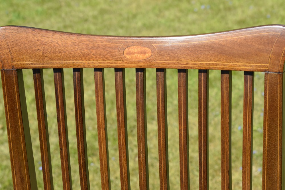 Edwardian Inlaid Armchair View XXIV