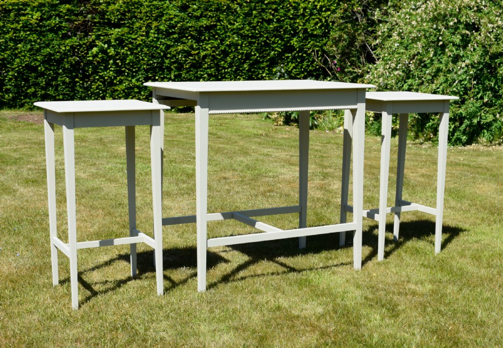 Arts & Crafts Nest of 3 Tables View III