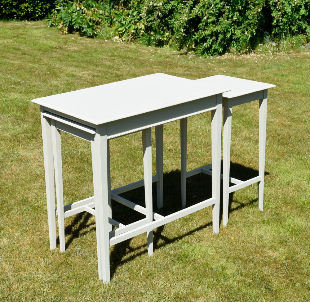 Arts & Crafts Nest of 3 Tables View VI