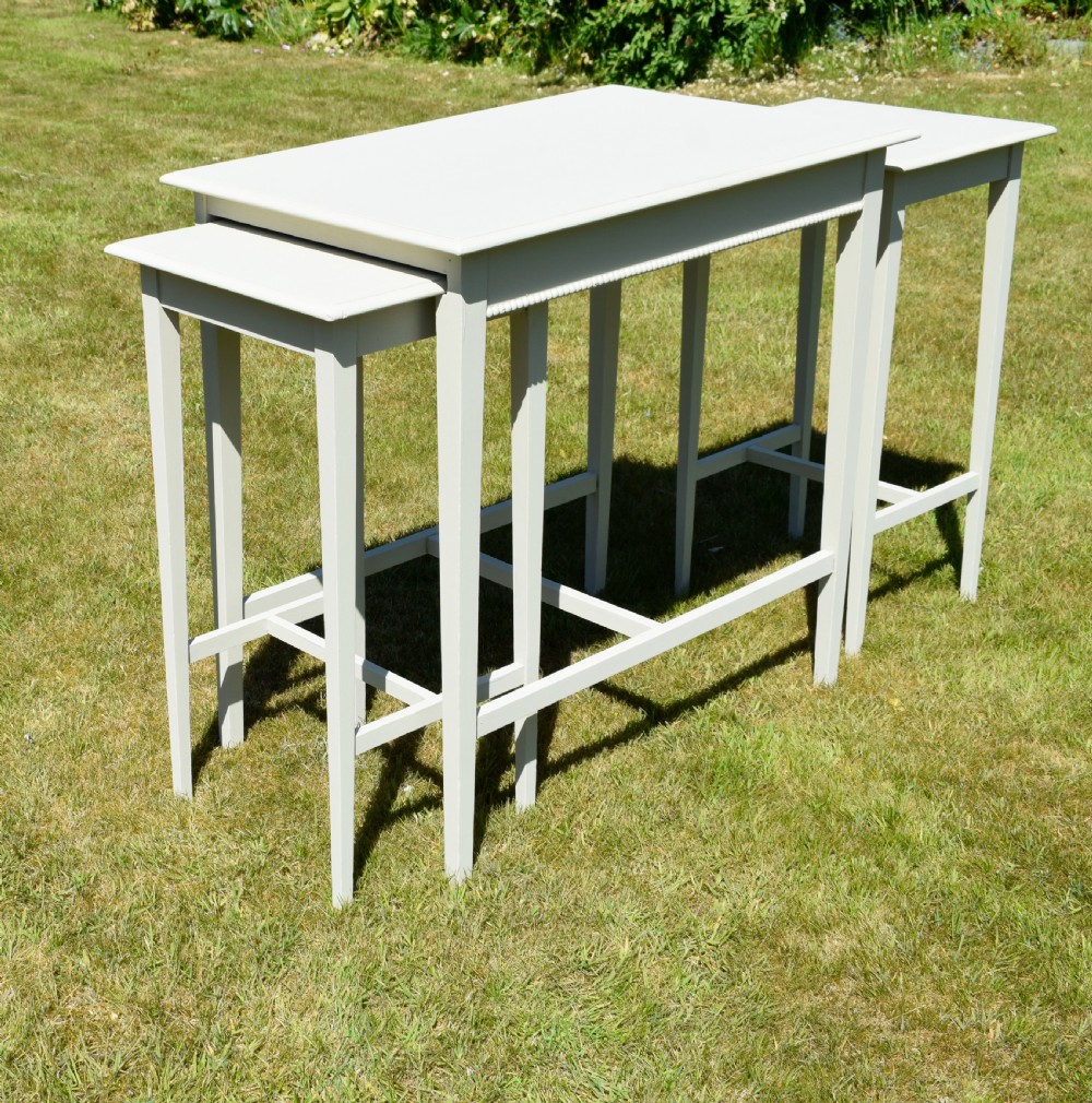 Arts & Crafts Nest of 3 Tables View VII