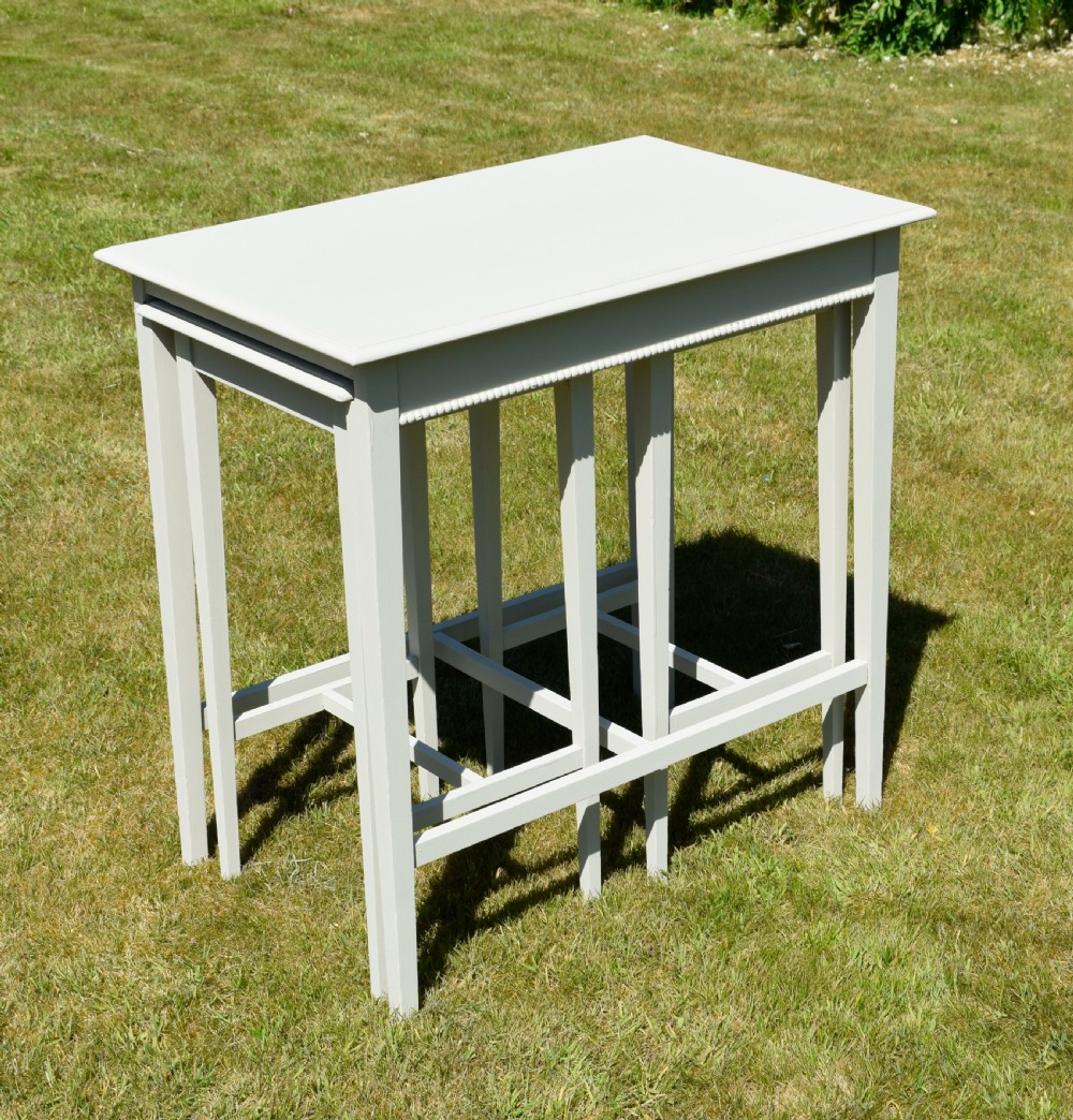 Arts & Crafts Nest of 3 Tables View IX