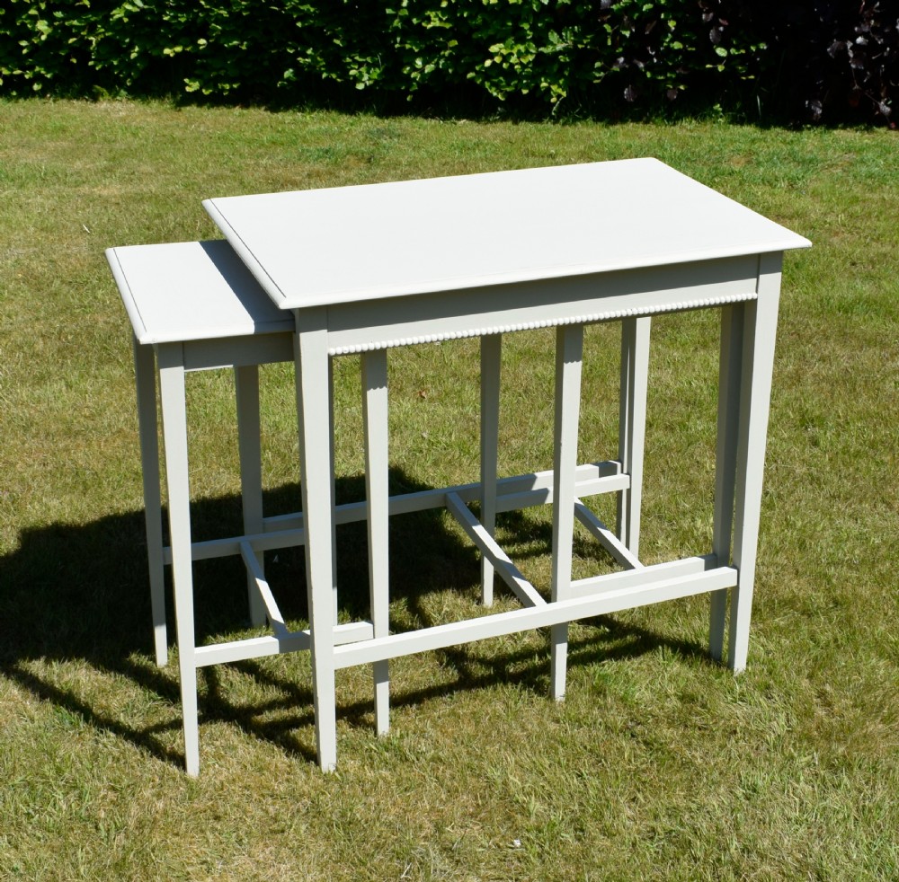 Arts & Crafts Nest of 3 Tables View X