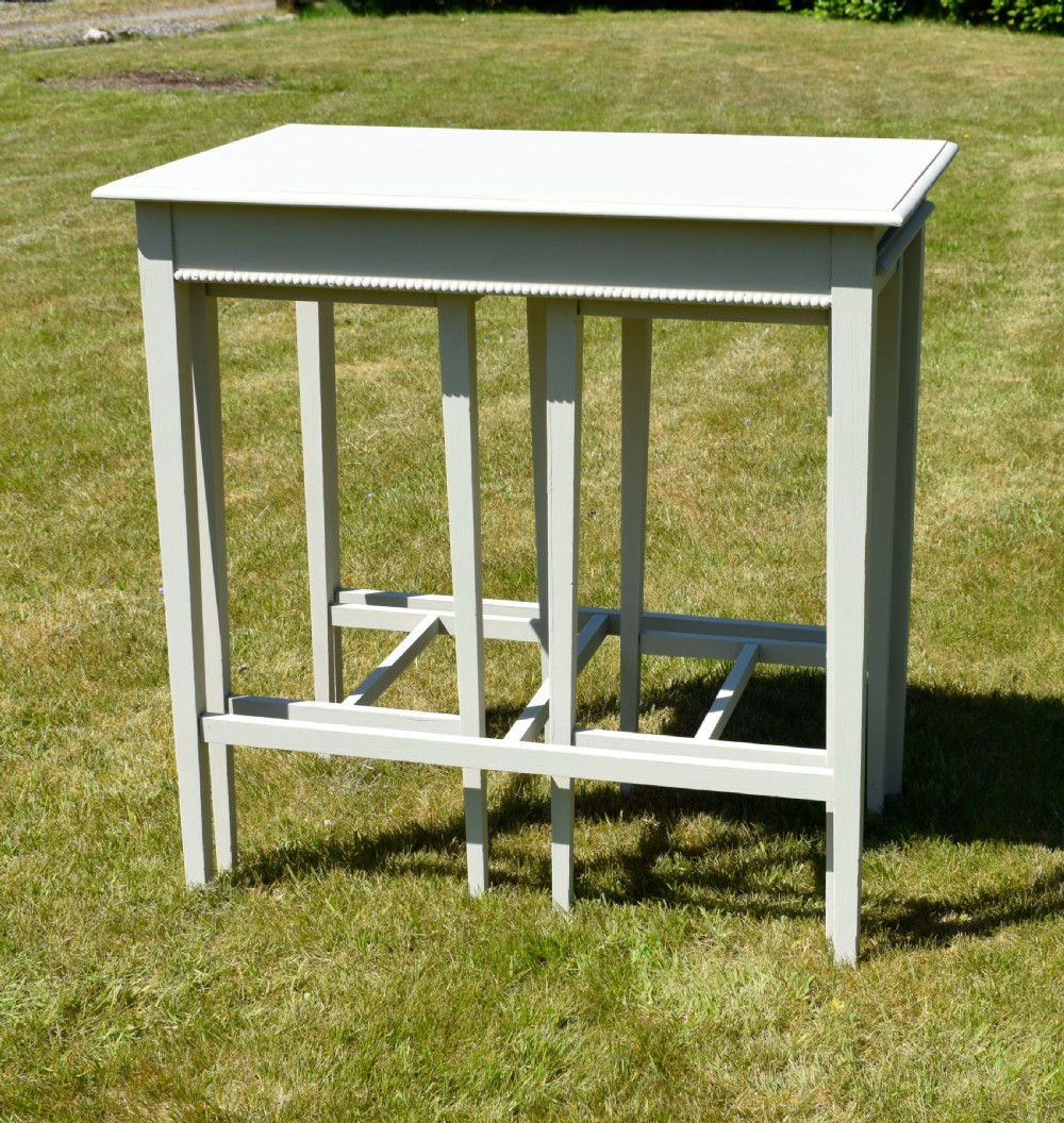 Arts & Crafts Nest of 3 Tables View XI