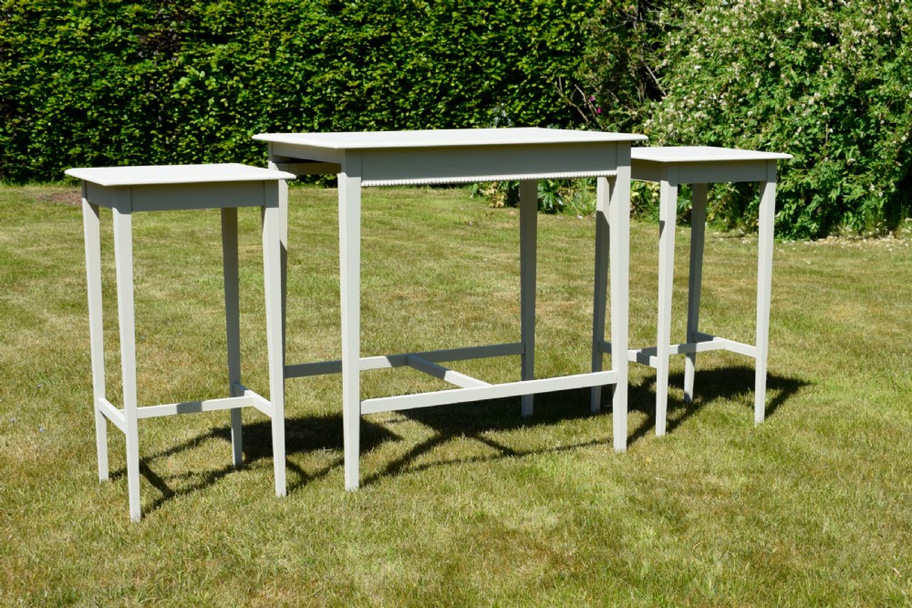 Arts & Crafts Nest of 3 Tables View XIV