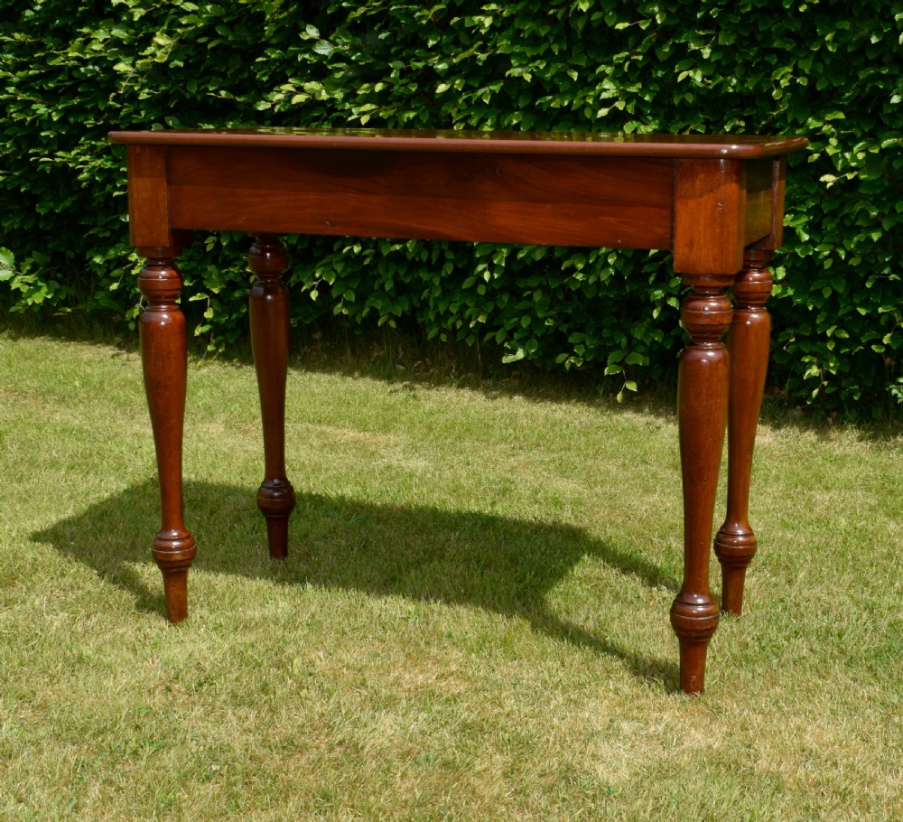 Victorian Mahogany Console Table View III