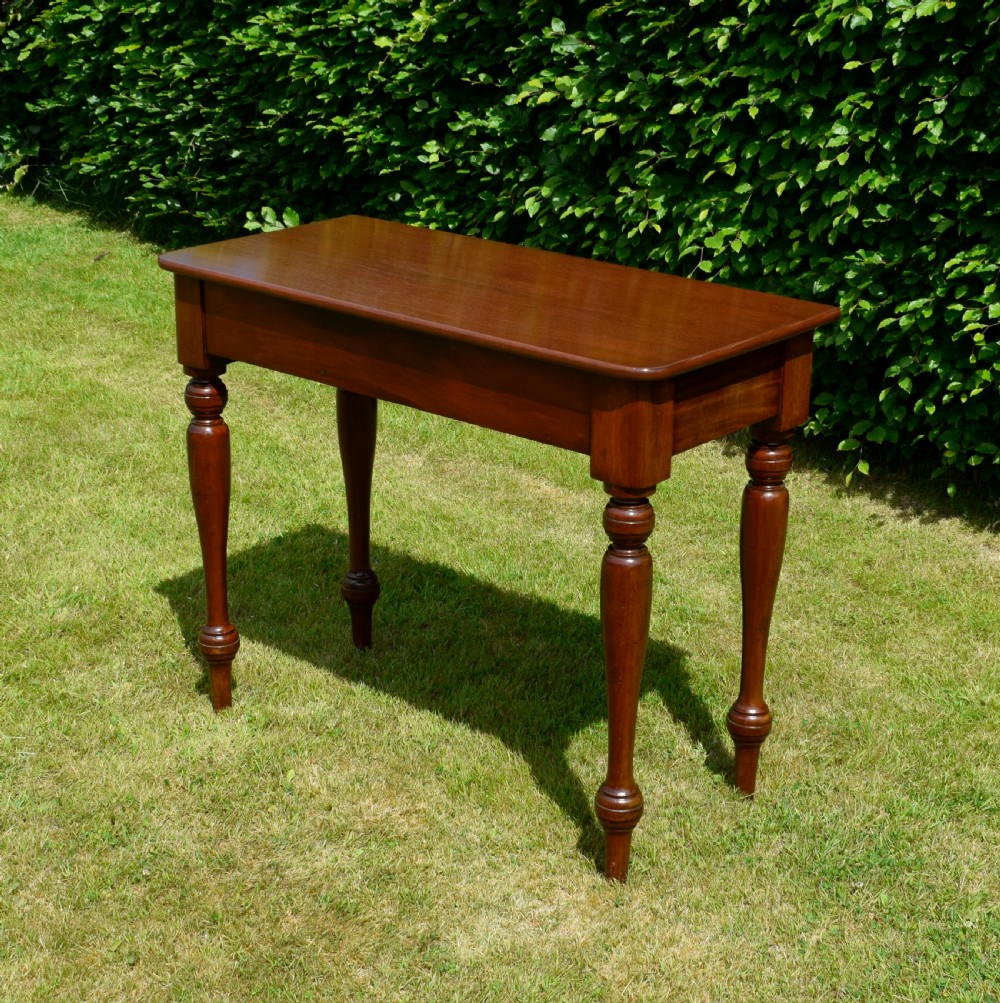 Victorian Mahogany Console Table View V