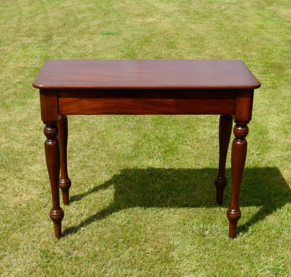 Victorian Mahogany Console Table View VI